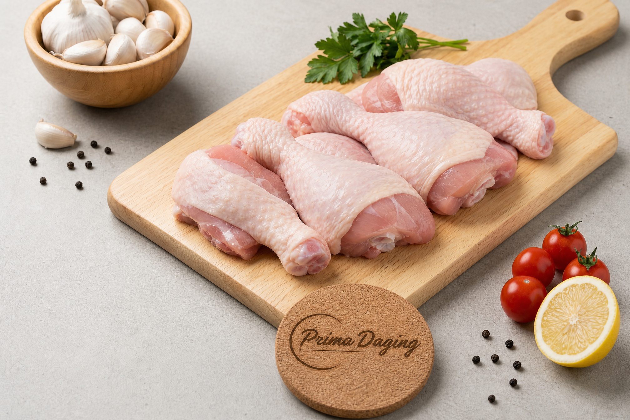 Paha dan drumstick ayam segar Prima Daging